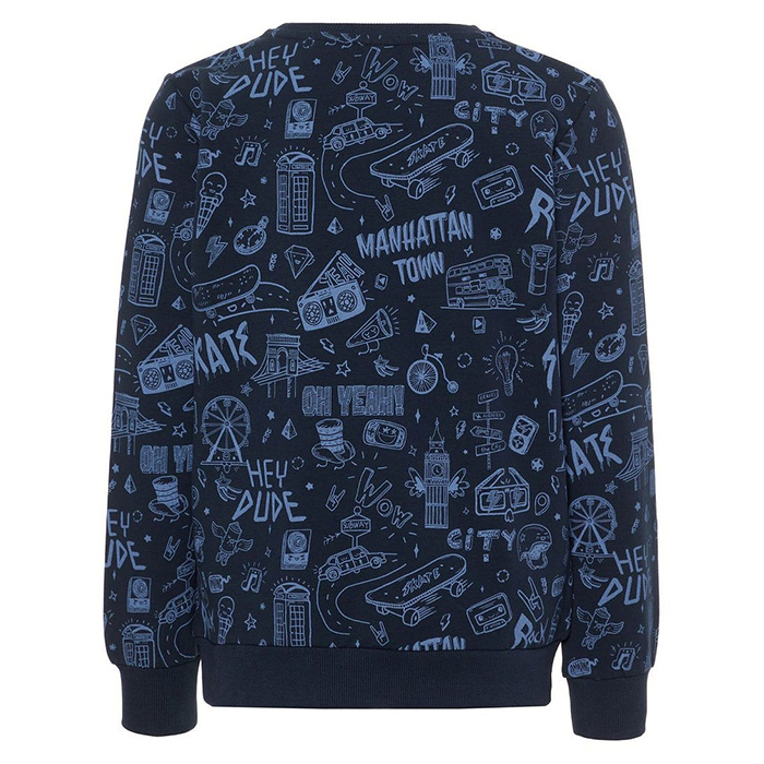 Толстовка для мальчика Темно-синий XS